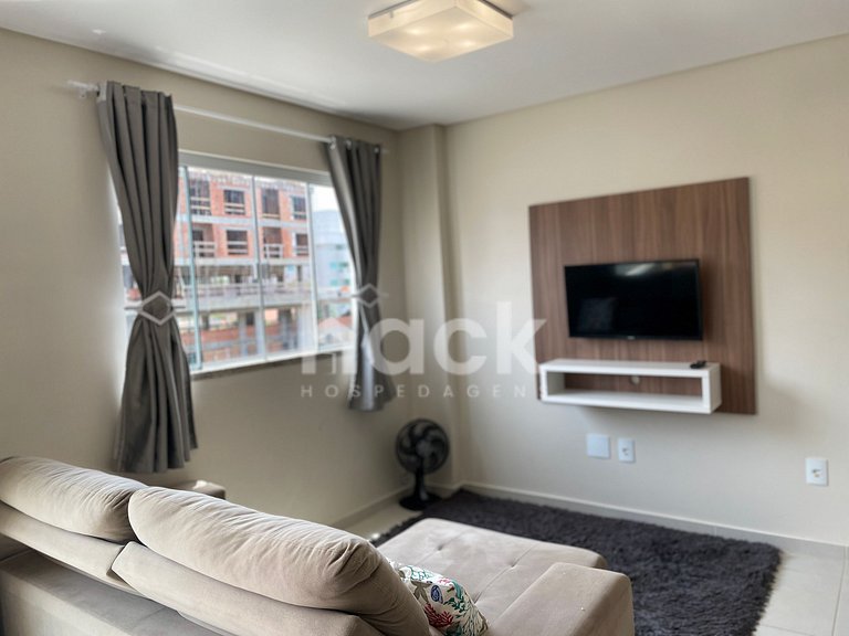 202 | Res. 287 • Econômico com Sacada a 5min a pé do Mar