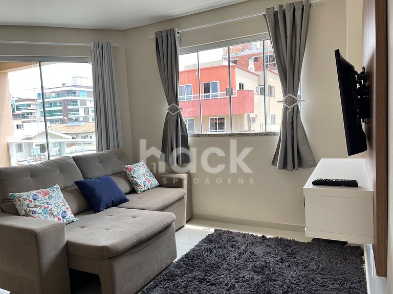 202 | Res. 287 • Econômico com Sacada a 5min a pé do Mar