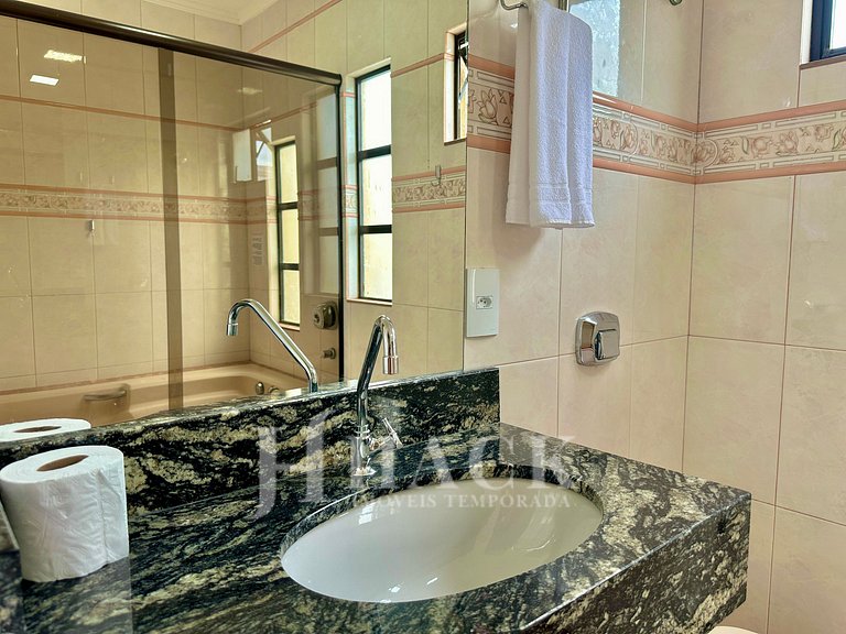 101 | Res. Falcão 448 • Exclusive with Bathtub – 7min Walk t