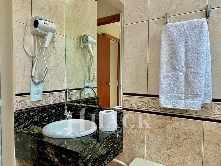 101 | Res. Falcão 448 • Exclusive with Bathtub – 7min Walk t