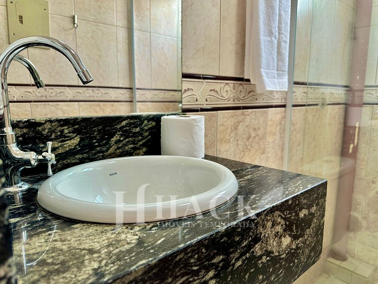 101 | Res. Falcão 448 • Exclusive with Bathtub – 7min Walk t