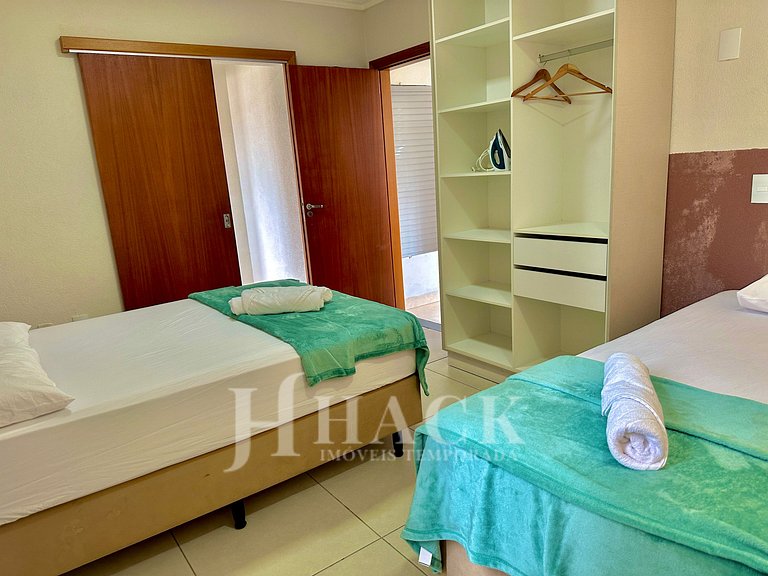 101 | Res. Falcão 448 • Exclusive with Bathtub – 7min Walk t