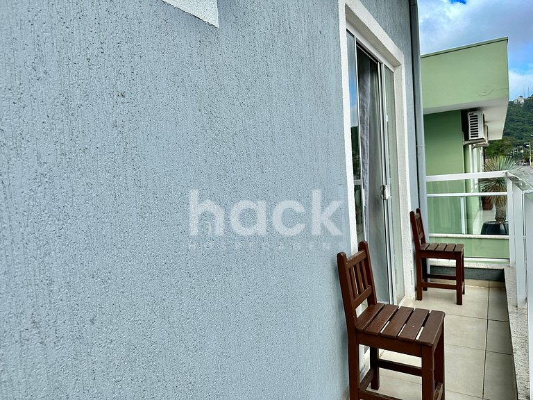 201-Leão • 2 Quartos com Ar • Até 7 pessoas
