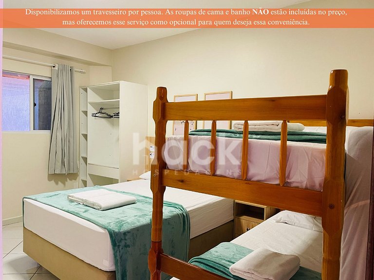 01 | Res. 364 • Térreo - 3 quartos - 280m do Mar