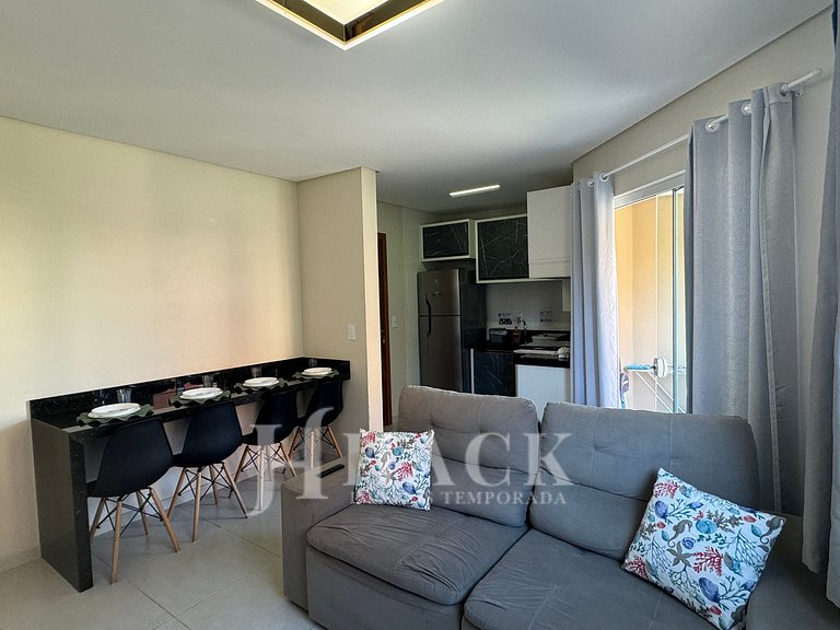 102 | Res. 287 • 1 Quarto Exclusivo Próximo ao Mar