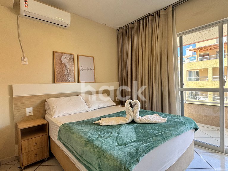 Duplex • 2 Suítes • Churrasqueira • 300m Praia