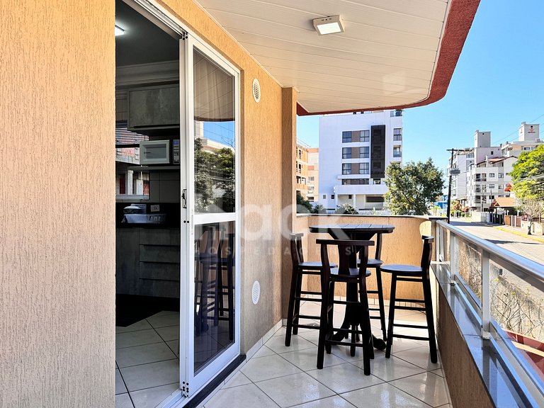 Duplex • 2 Suítes • Churrasqueira • 300m Praia