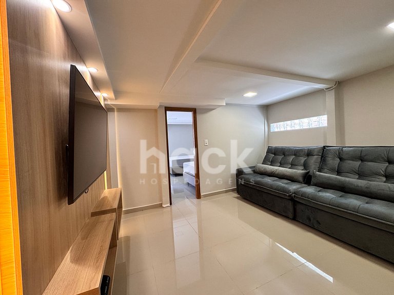 Casa 421 • Piscina • 5 habitaciones - 5 min de la Playa de B
