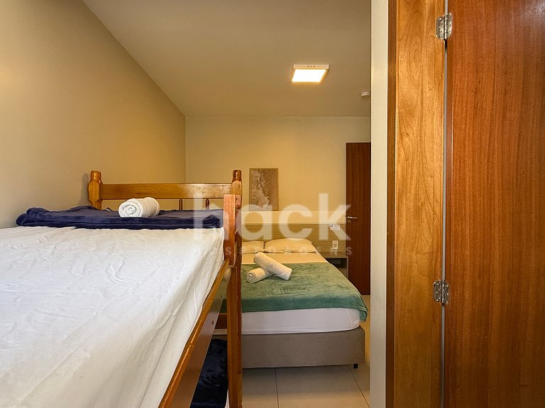 300m from Bombas Beach | 3 bedrooms with AC | Ground floor