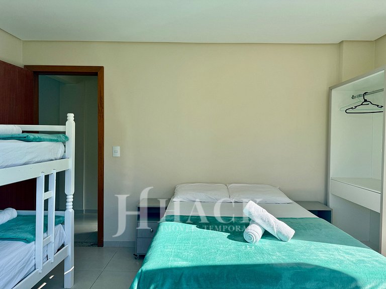 101 | Res. 287 • Melhor Custo-Benefício a 5min a Pé do Mar