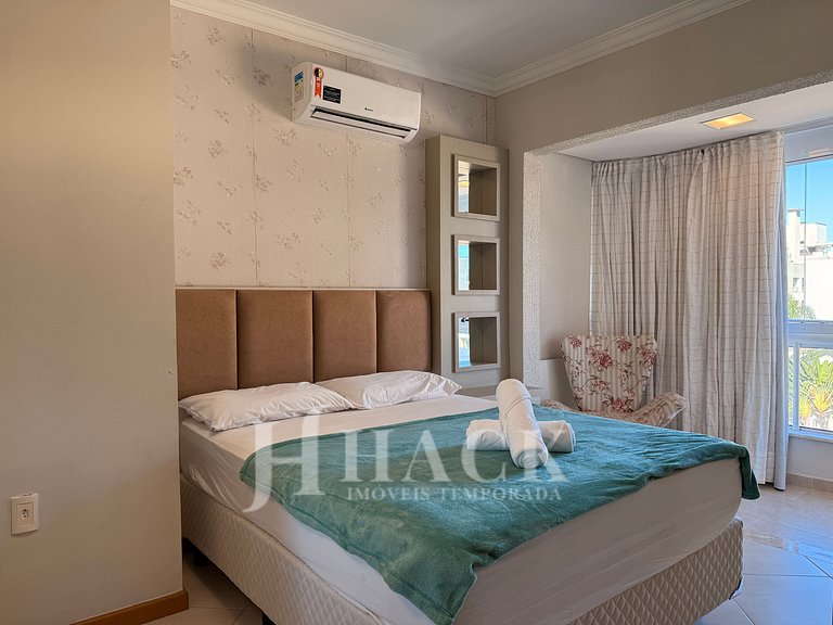 Apartamento 306 em Bombas · 280m do mar · Vista para o morro