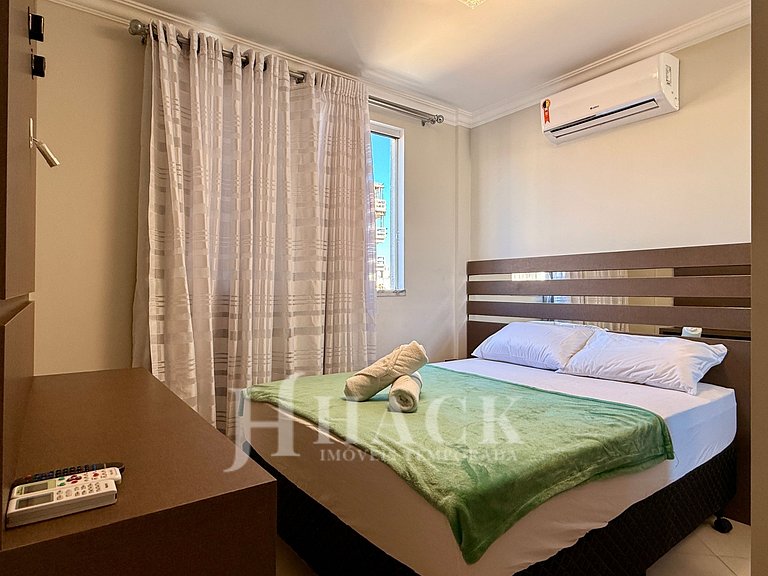 Apartamento 306 em Bombas · 280m do mar · Vista para o morro