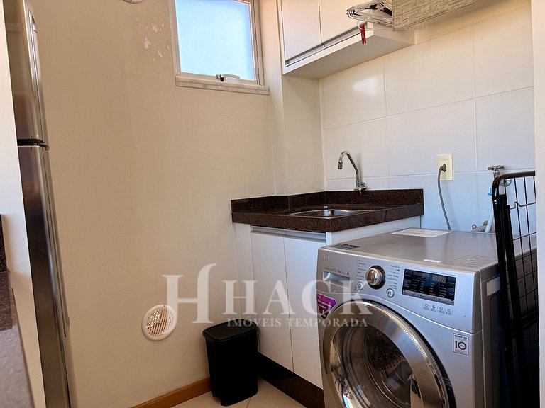 Apartamento 306 em Bombas · 280m do mar · Vista para o morro