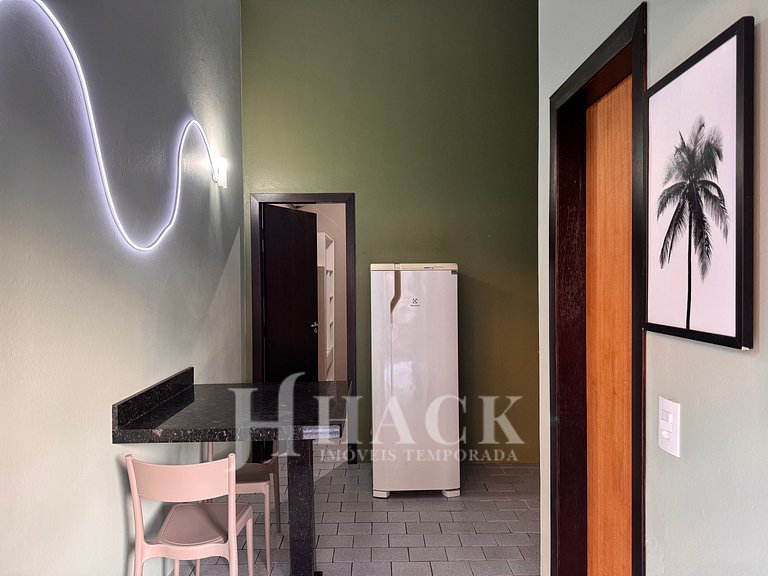 Aconchegante Apto para Casal - 5min da Praia