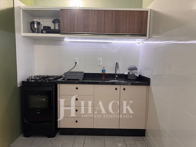 Aconchegante Apto para Casal - 5min da Praia