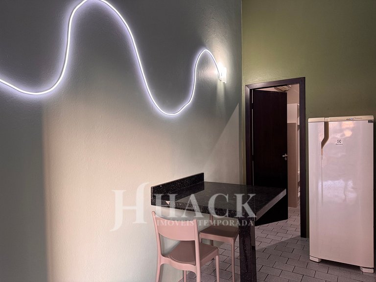 Aconchegante Apto para Casal - 5min da Praia