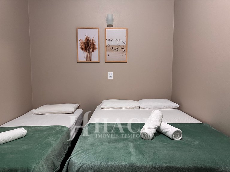 Aconchegante Apto para Casal - 5min da Praia