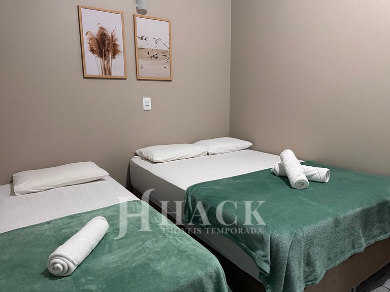 Aconchegante Apto para Casal - 5min da Praia