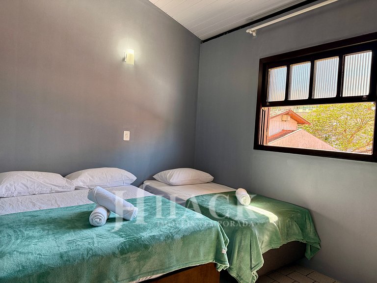 05-305 - Aconchegante Apto Triplo - 5min da Praia