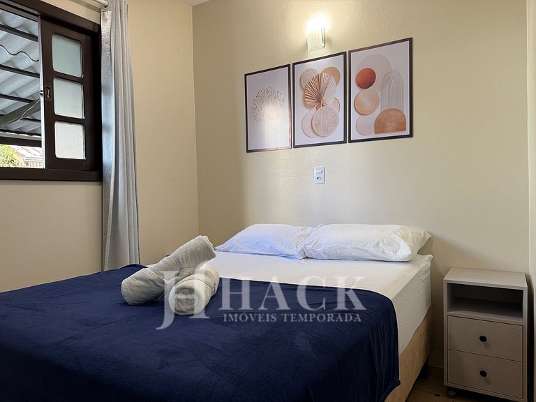 02 | Res. 305 • Apart. Aconchegante para Casal - 5min da Pra